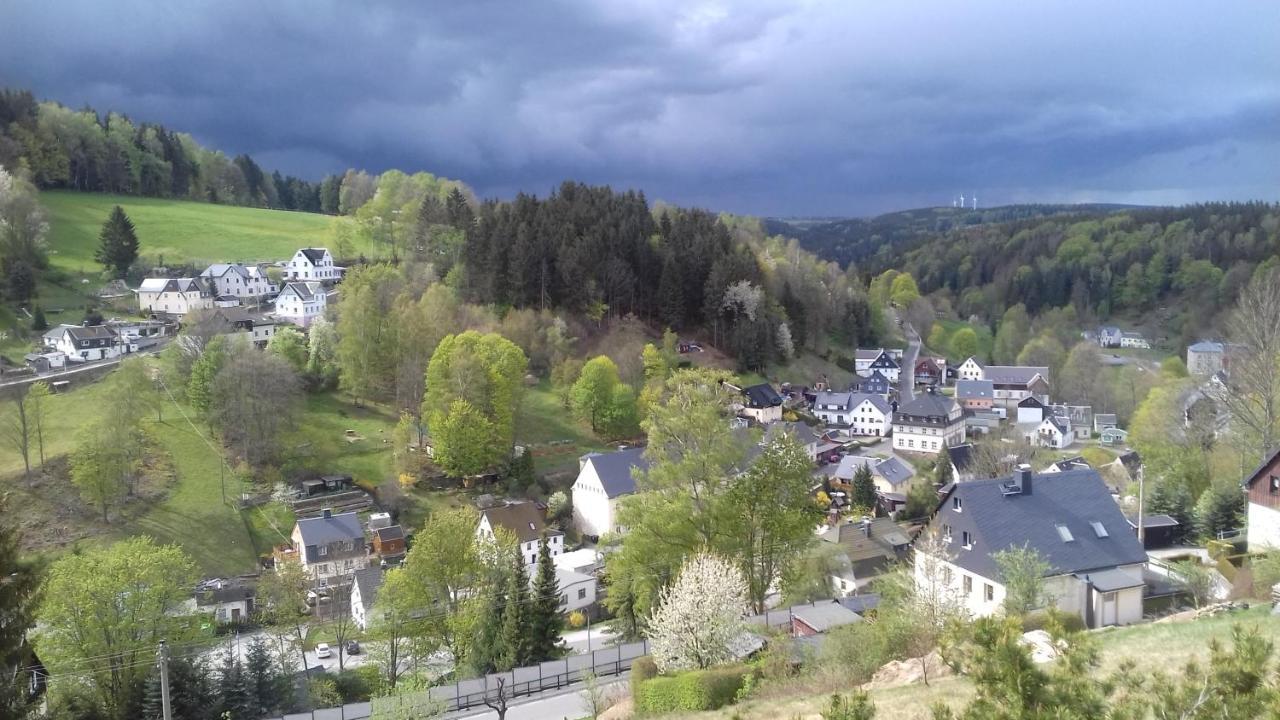 Ferienwohnung Erzgebirge - Pobershau - Mit Schoenem Ausblick, Ruhige, Beste Lage Eksteriør bilde