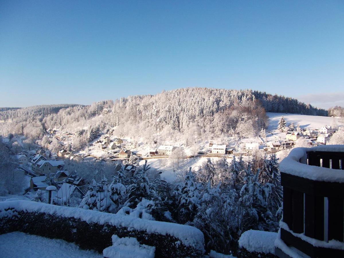 Ferienwohnung Erzgebirge - Pobershau - Mit Schoenem Ausblick, Ruhige, Beste Lage Eksteriør bilde